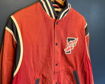 Vintage 90’s Polo Ralph Lauren P Wing Varsity Jacket Size Medium