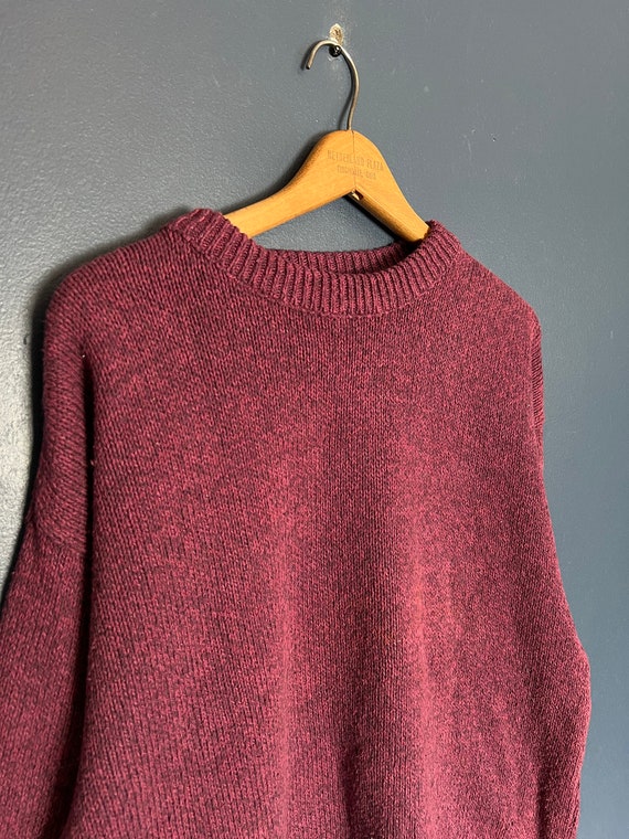 Vintage 90’s Eddie Bauer Blank Knit Sweater Size M