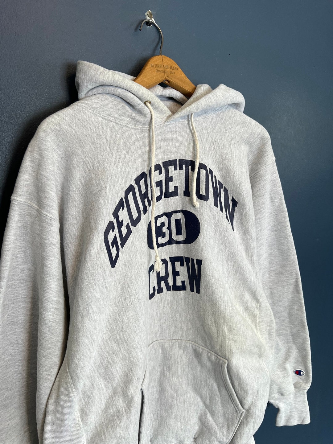 Champion georgetown hoodie Clearance