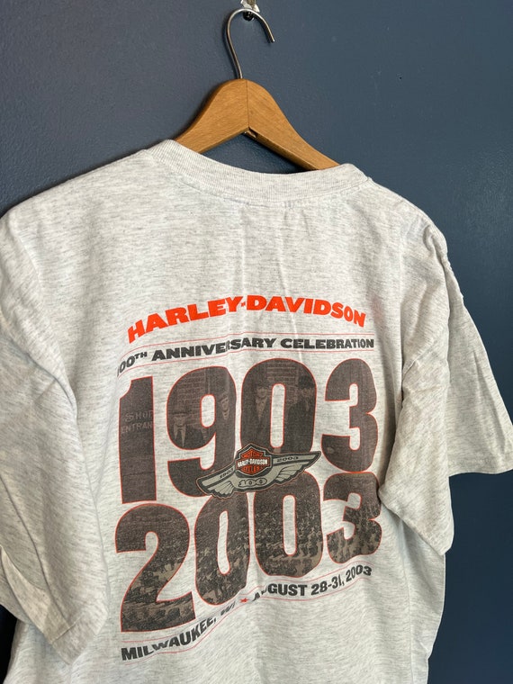 Vintage Y2K Harley Davidson Motorcycles Tee Size X