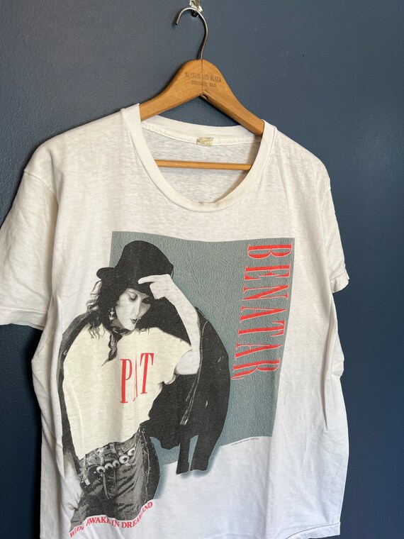 Vintage 80’s Pat Benatar Wide Awake In Dreamland T