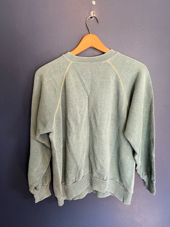 Vintage 60’s Blue Blank Crewneck Size Medium/Large - image 4