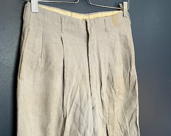 Vintage 40’s Gabardine Pants Size 28