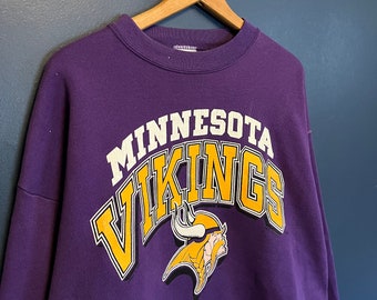 Vintage 90’s Logo 7 Minnesota Vikings NFL Football Crewneck Size XL