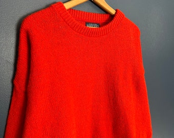 Vintage 90’s Lanes End Wool Knit Sweater Size XL