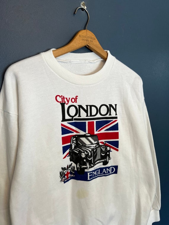 Vintage 80’s The City Of London England Crewneck S
