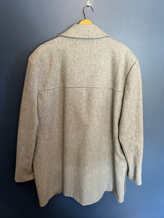 Vintage 90’s Pendleton Men’s Wool Overcoat Size 4… - image 4