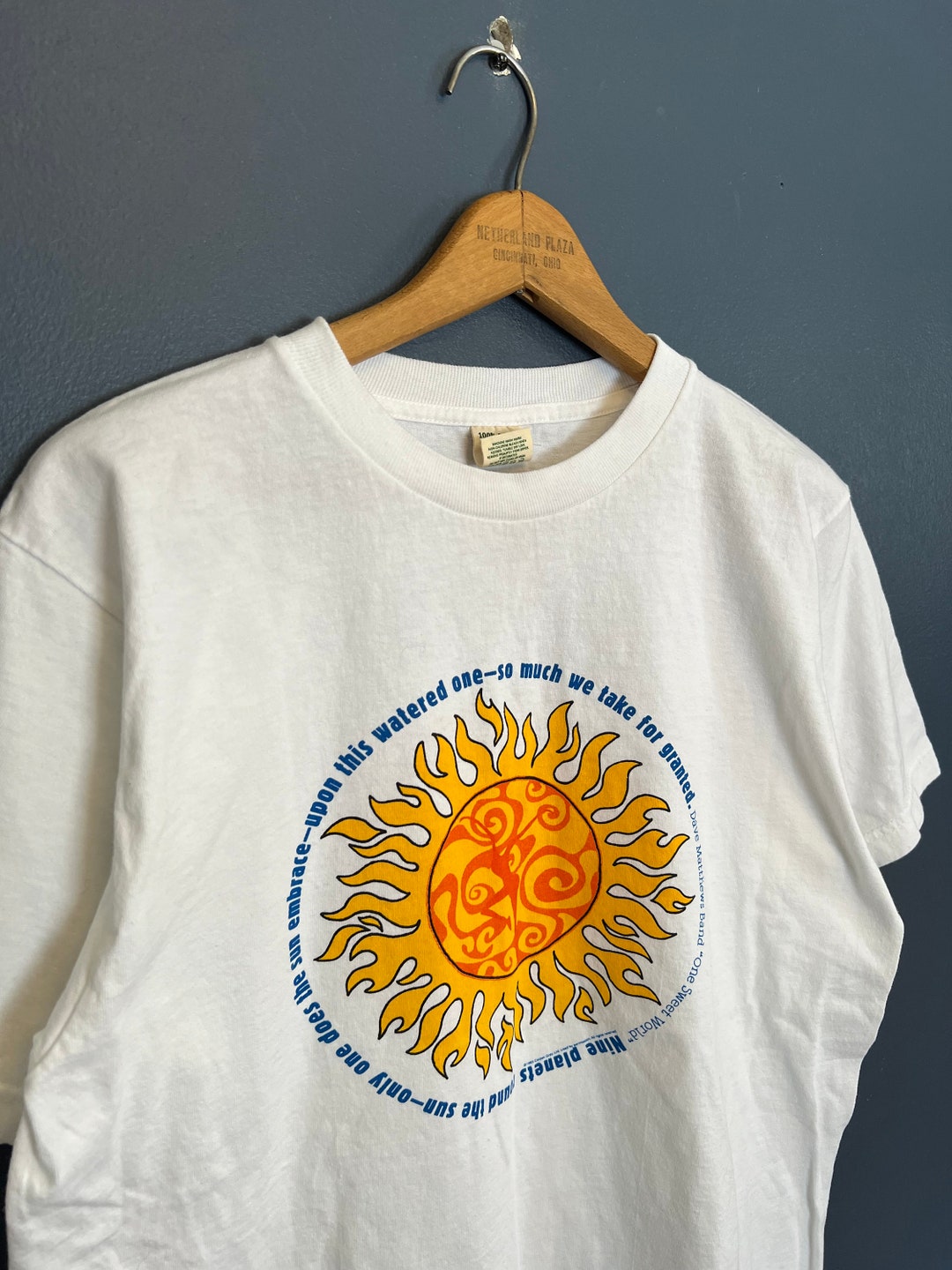 92 ben & jerry’s one world one heart festival staff tee