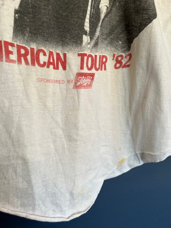 Vintage 1982 The Who American Tour Raglan Shirt S… - image 6