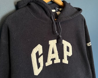 Vintage Y2K GAP Athletic Fleece Hoodie Size Medium