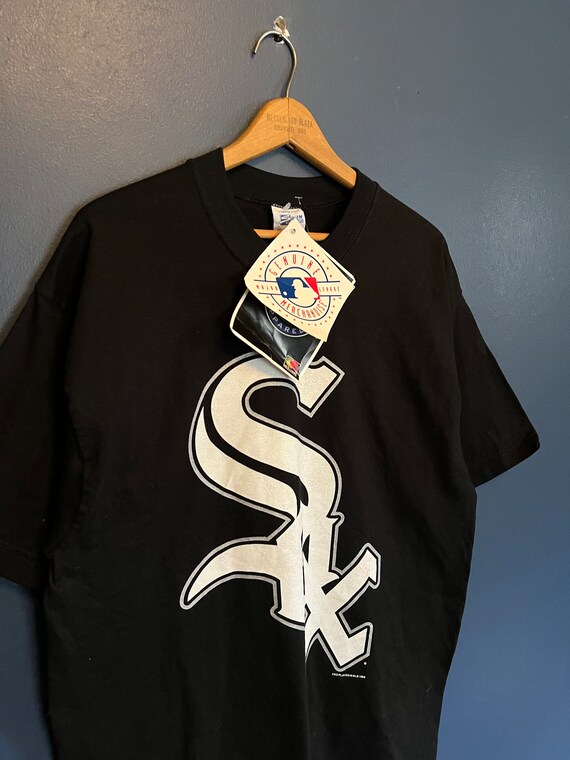 Vintage 90’s Brand New Chicago White Sox MLB Blac… - image 1