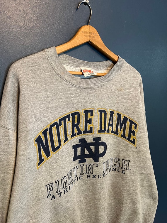 Vintage Nutmeg University Of Notre Dame College Cr