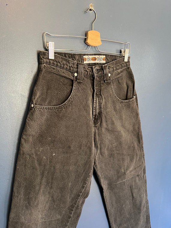 Vintage 90’s Zonz Baggy Black Denim Pants Size 30/