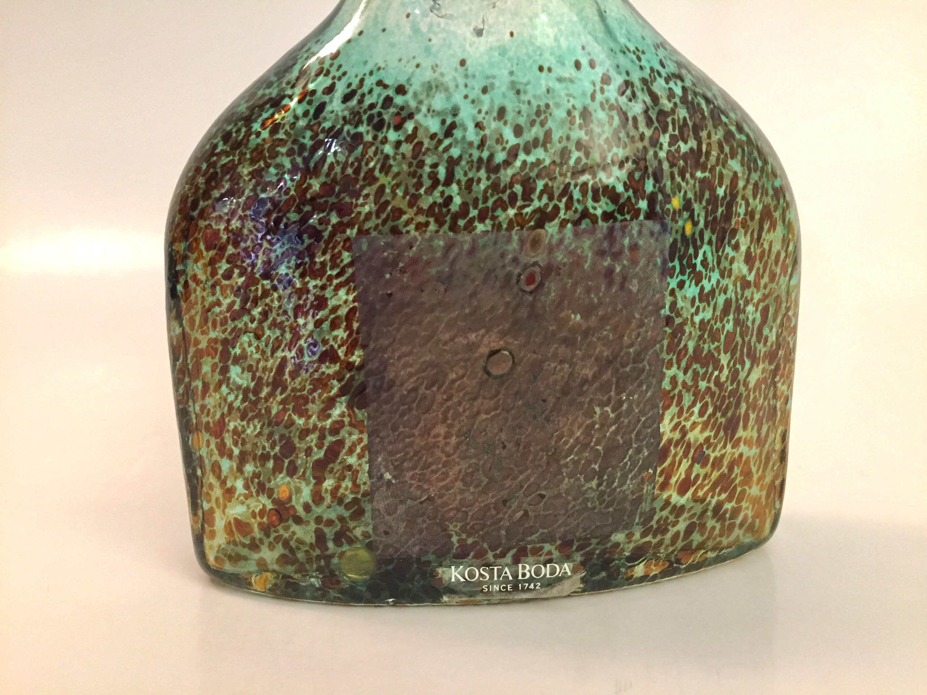 Bertil Vallien Kosta Boda Satellite Bottle Vase - Etsy