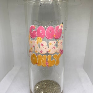 20 oz God Vibes Only snow globe cup