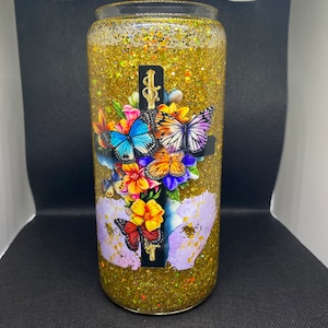 16 oz Cross Snow Globe