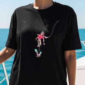 Soul Ascension Tee Prin: Spiritual Awakening Journey, Enlightenment Guidance, Higher Consciousness Exploration