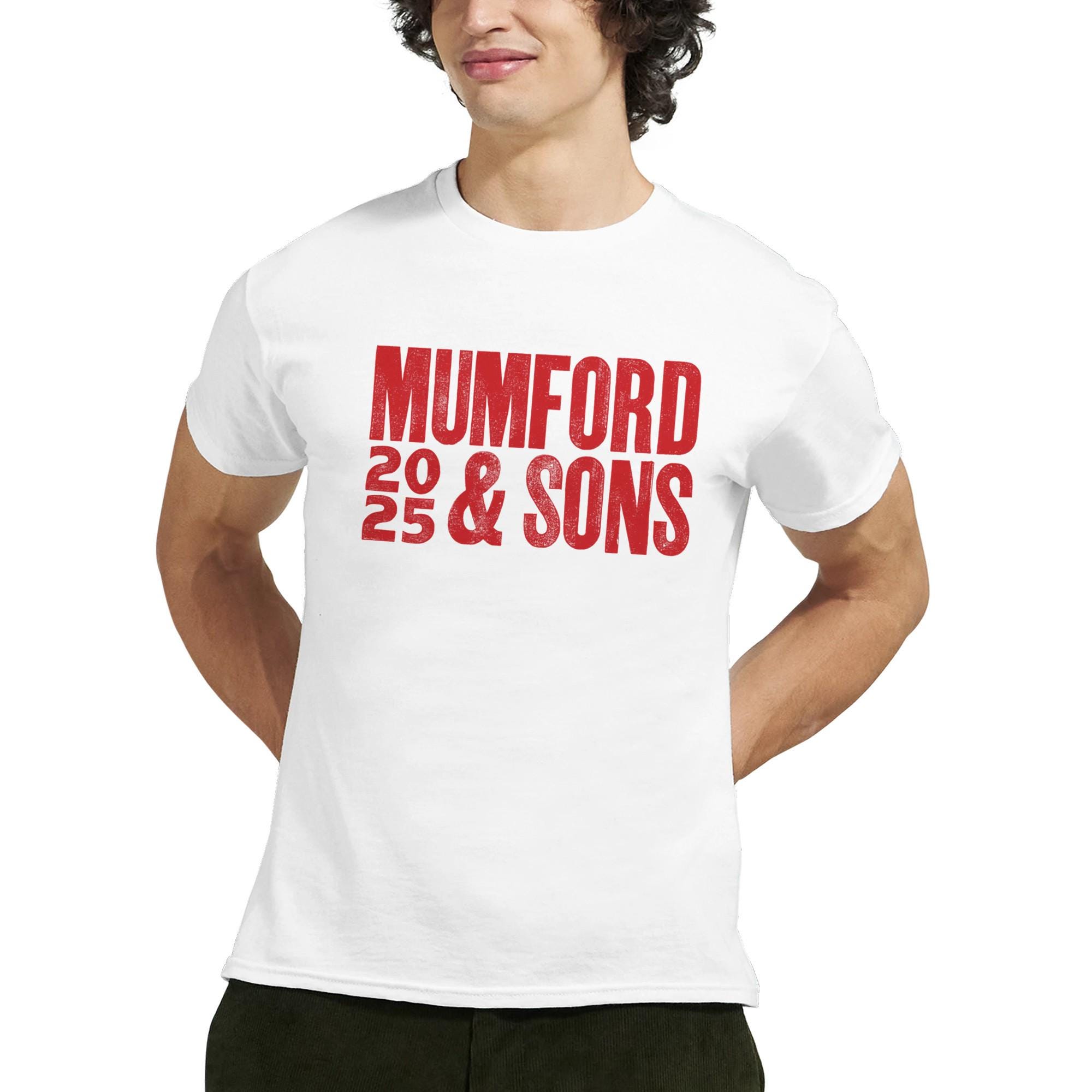 Mumford and Sons 2025 Tour T-shirt, Tour Merch Crewneck T-shirt - Etsy