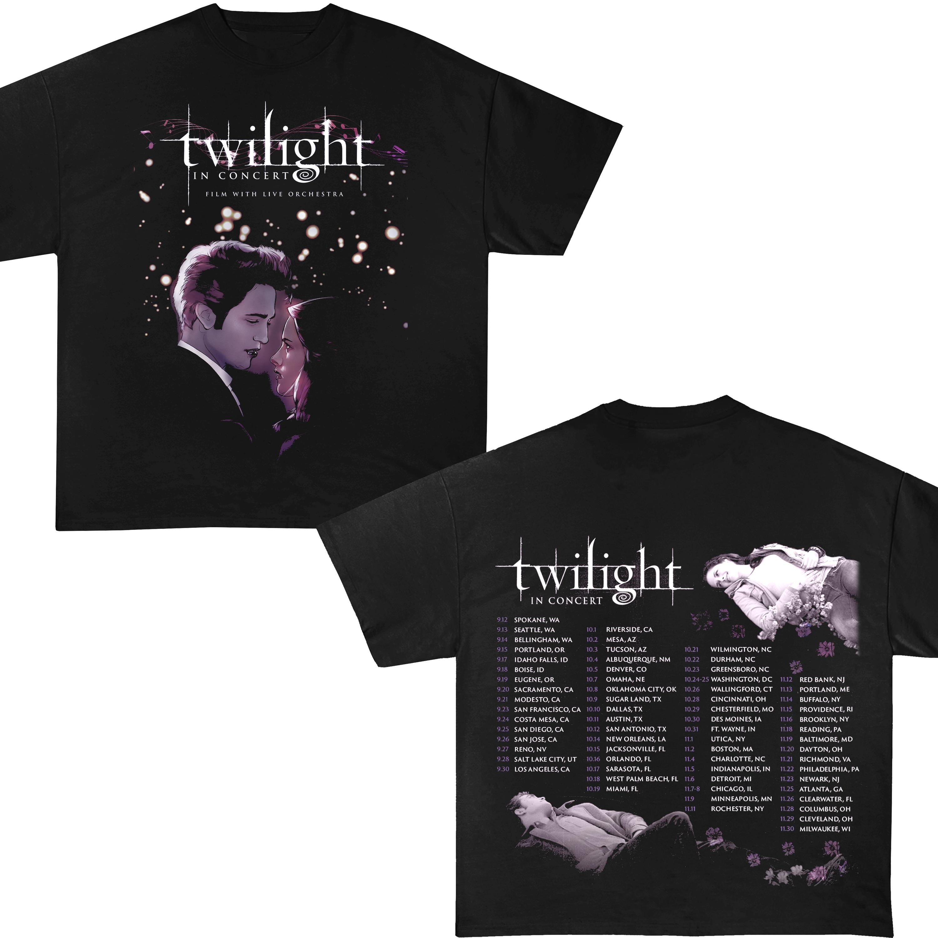 Twilight Tour 2025 Shirt, Twilight in Concert T-shirt, Gift for