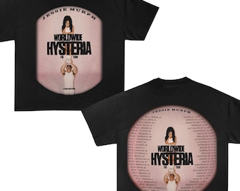 Jessie Murph Worldwide Hysteria The Tour T-Shirt ,Jessie Murph Tour Merch