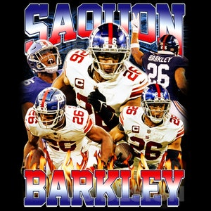 saquon barkley jersey t shirt