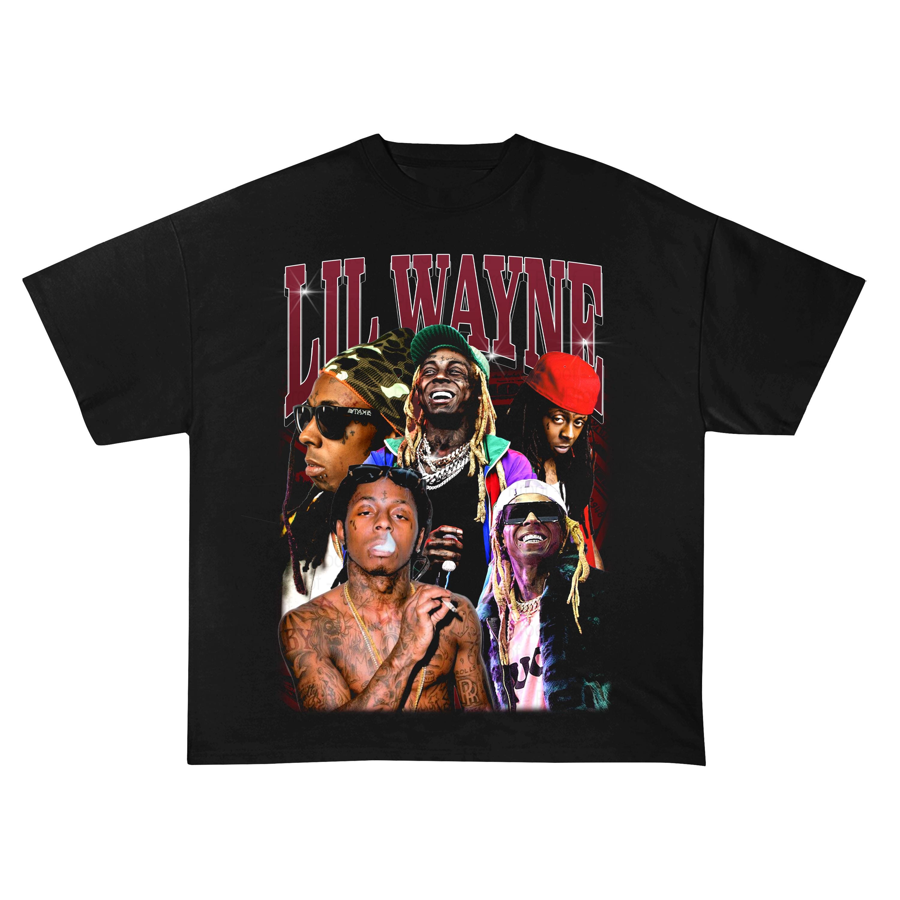 【COLOR iN ID】Lil Way Vintage Box Tee LilWayneVintageShortSleeveTee-