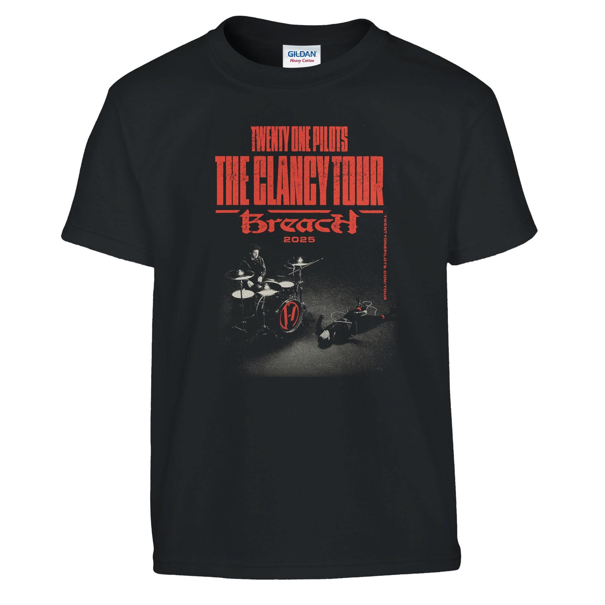 Twenty One Pilots - The Clancy 2024-2025 World Tour Unisex Shirt White / L, image size:2000x2000
