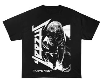Kanye West Retro Shirt Vintage 90s Bootleg Graphic Style T-Shirt, Kanye West T Shirt, Rapper Shirt, Unisex Heavy Cotton Tee