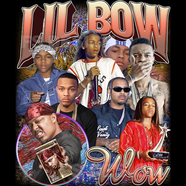 Lil Bow wow  T Shirt Design PNG Instant Download