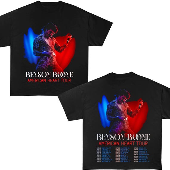 【即購入可】benson boone American heart 公式tシャツ American Heart T-Shirt CD Box Set – Benson Boone
