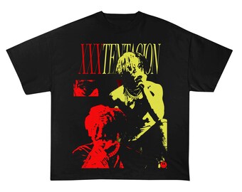 ヴィンテージ XXXTENTACION シャツ - レトロデザイン、高品質Tシャツ