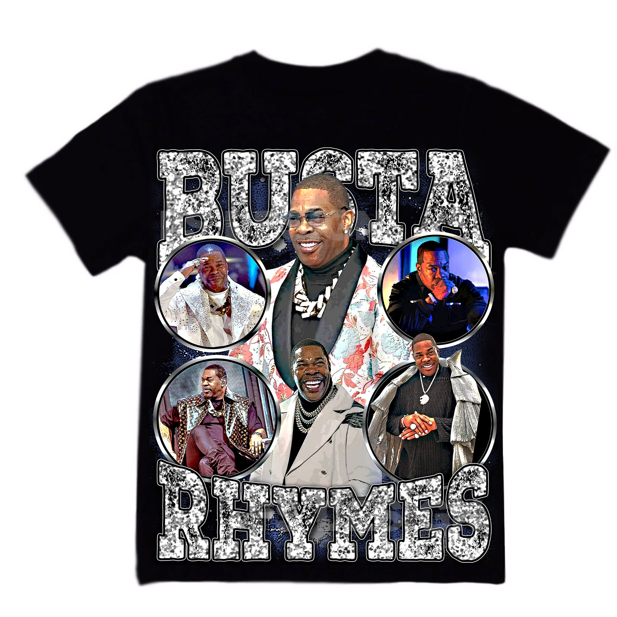 Busta Rhymes T Shirt Design PNG Instant Download 300 Dpı Png Etsy