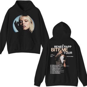 Renee Rapp Bite Me Tour Vintage Sweatshirt, Gift For Woman and Man Unisex Hoodie