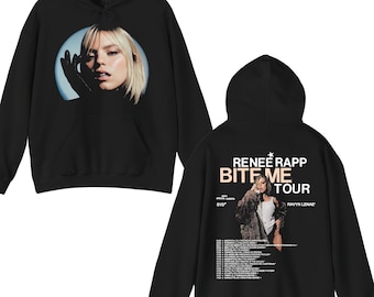 Renee Rapp Bite Me Tour Vintage Sweatshirt, Geschenk für Frau und Mann Unisex Hoodie