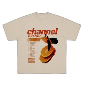 チャンネルオレンジTシャツ、フランクシャツ、フランクアルバムグラフィックTシャツ、ユニセックスシャツ、ファンへのギフト