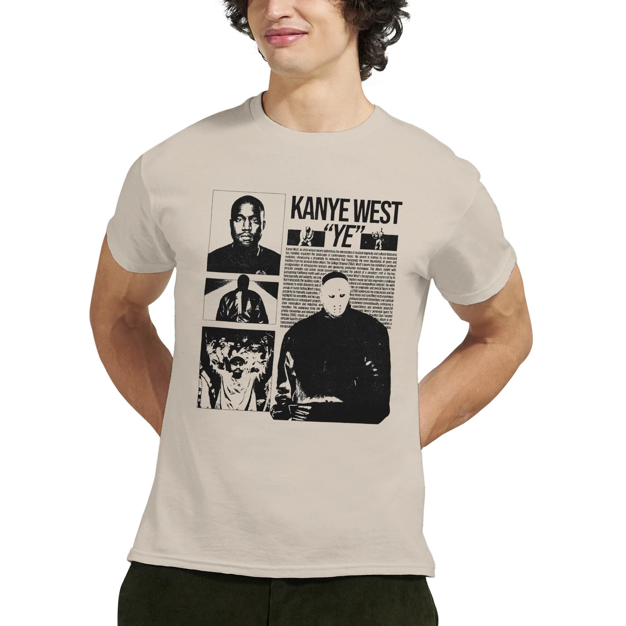 Kanye West Sand Shirt Vintage 90s Bootleg Graphic Style T-shirt