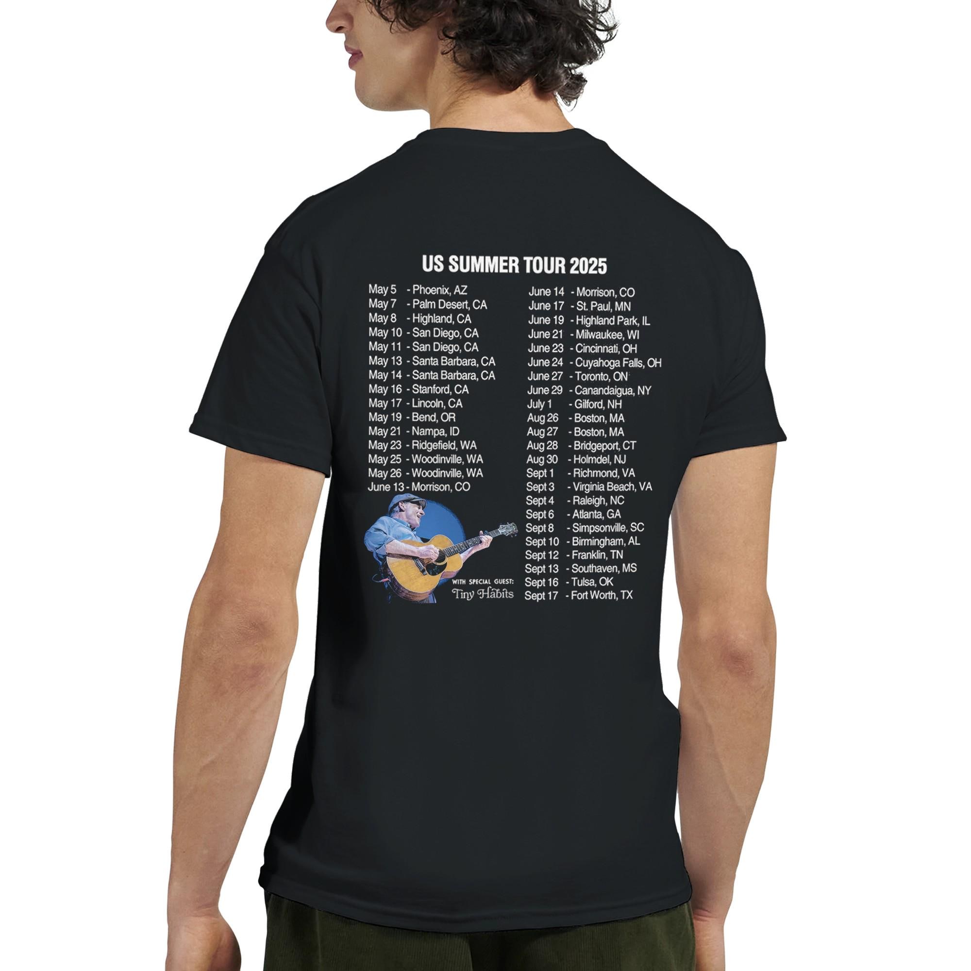James Taylor SUMMER TOUR '83 Tシャツ James Taylor Summer Tour 2025 Shirt, James Taylor 2025