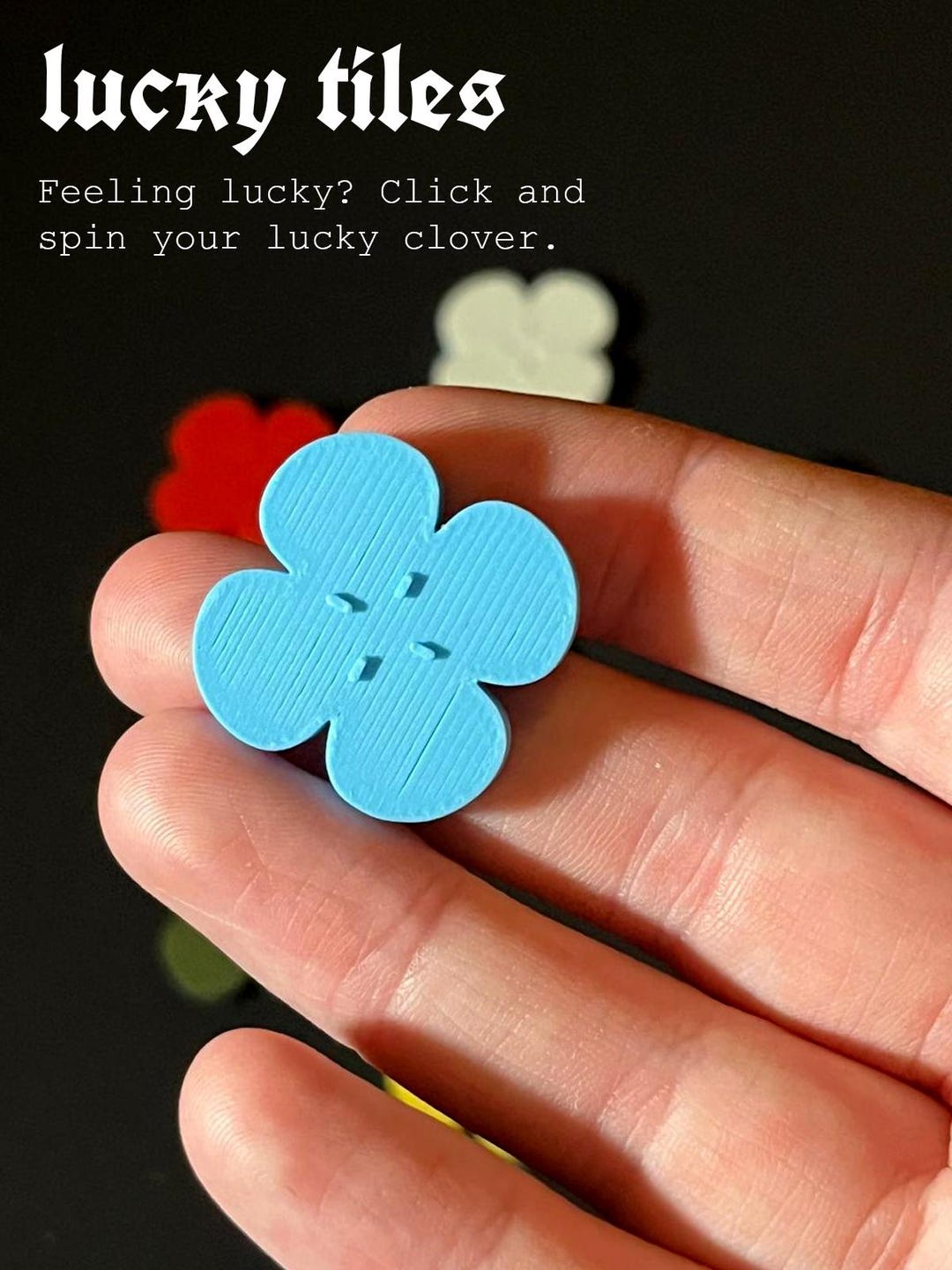 Lucky Tiles for Tac-tiles: Discreet Modular Fidget System - Etsy