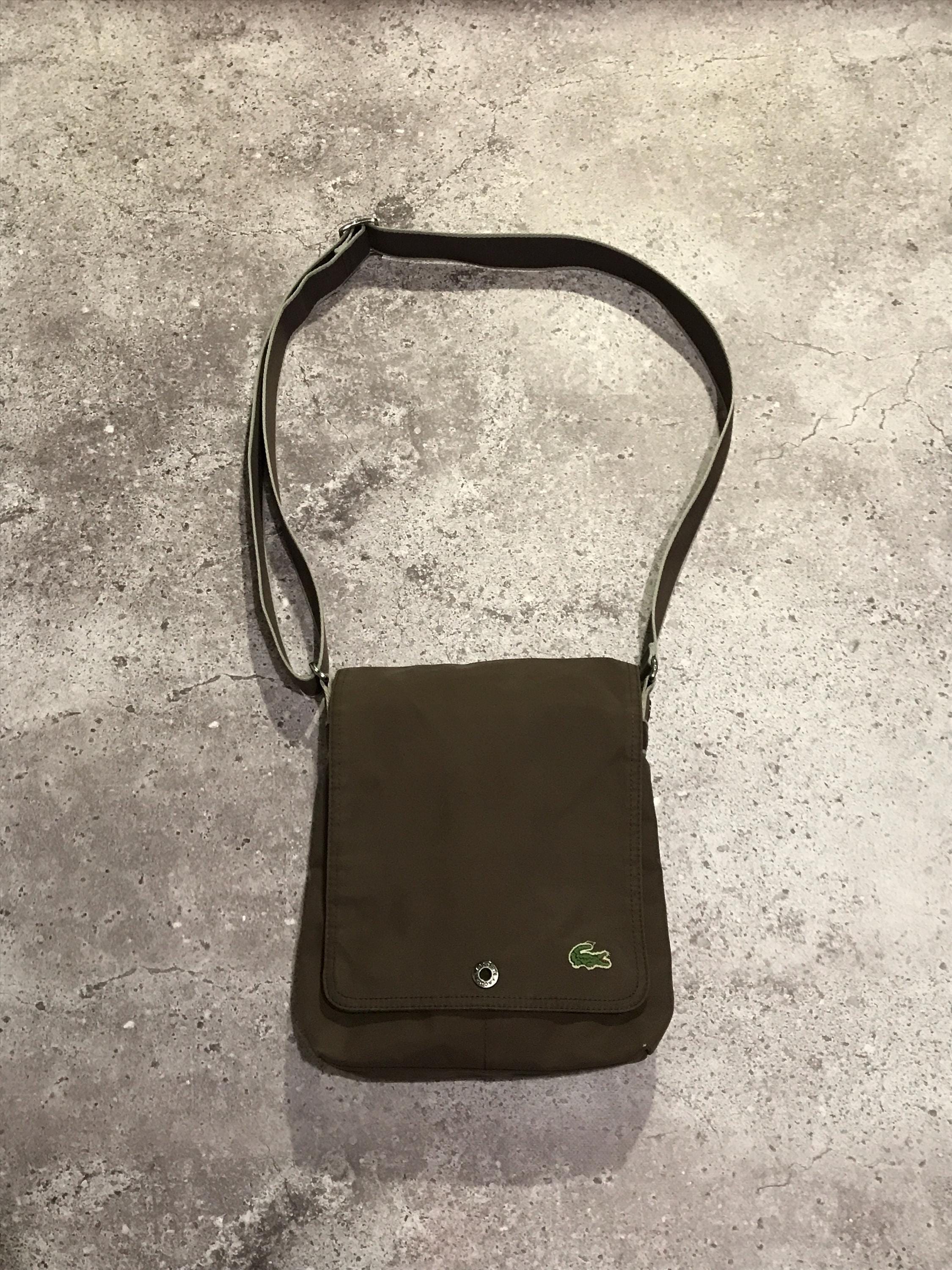Supreme x Lacoste Leather Shoulder guarantee Bag Supreme x Lacoste Leather Shoulder guarantee Bag