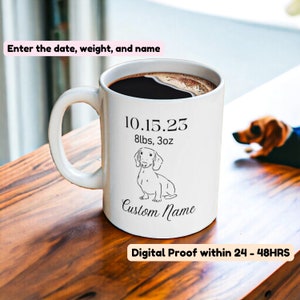 Personalized Dachshund Gifts for dachshund lovers dachshund coffee dachshund items dachshund owner wiener dog gifts Dachshund dad mom gift