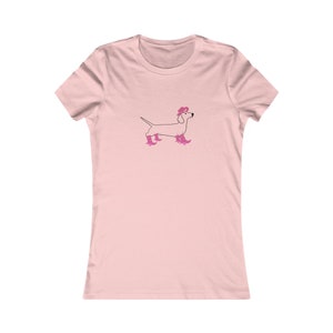 Cowgirl teckel T-shirt, erg gezellig t-shirt schattig shirt teckel hondenshirt voor cowgirl shirt schattig zuidelijk shirt hondenliefhebbers, cadeau voor haar afbeelding 7