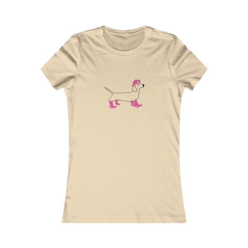 Cowgirl teckel T-shirt, erg gezellig t-shirt schattig shirt teckel hondenshirt voor cowgirl shirt schattig zuidelijk shirt hondenliefhebbers, cadeau voor haar afbeelding 10