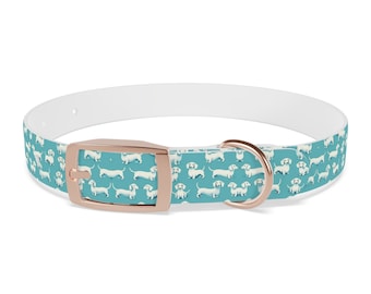 Wiener Dog Collar, dog collar, dog collar girl, dog collar pattern, Dachshund dog collar, tribal dog collar, dog collar gift, small collar