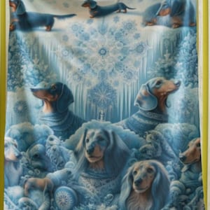 Weiner Hundedecke Geschenk für Hundemama, Dackel Hundedecke, Hunde Geschenk, Weiche Hundedecke, Geschenk für Doxie-Liebhaber, Dackel Geschenk, Apfel Hund