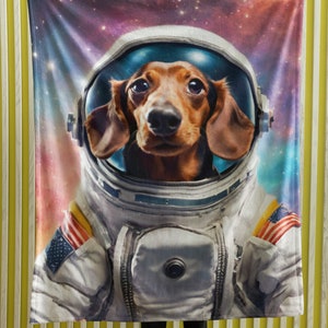 Weiner Hundedecke Geschenk für Hundemama, Dackel Hundedecke, Hunde Geschenk, Weiche Hundedecke, Geschenk für Doxie-Liebhaber, Dackel Geschenk, Kinderdecke