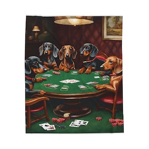 Weiner Hundedecke Geschenk für Hundemama, Dackel Hundedecke, Hunde Geschenk, Weiche Hundedecke, Geschenk für Doxie-Liebhaber, Dackel Geschenk, Kinderdecke