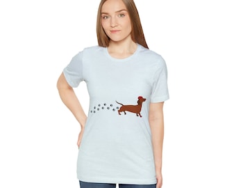 Unisex Short Sleeve Tee, Dachsund Shirt, Dachshund Dog Lovers, Gifts for Dog Lovers, Dachshund T-shirt, funny dachshund shirt