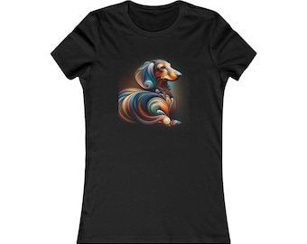 Dachshund Tee, very cozy shirt cute shirt dachshund dog shirt artistic shirt cute doxie shirt for Dog Lovers, gift for her, wiener shirt