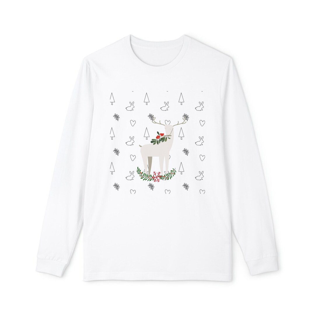 Women's Long Sleeve Pajama Set Christmas Pajama Adult and Etsy