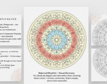 Mandala Master Pack · 99 Pages PDF Bundle · Drawing Guide & Templates